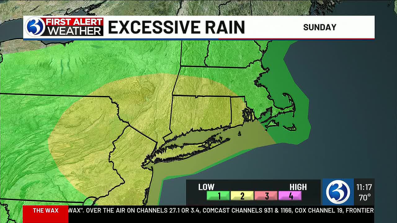 Connecticut Braces for Unsettled Weekend Weather with Sunday First Alert