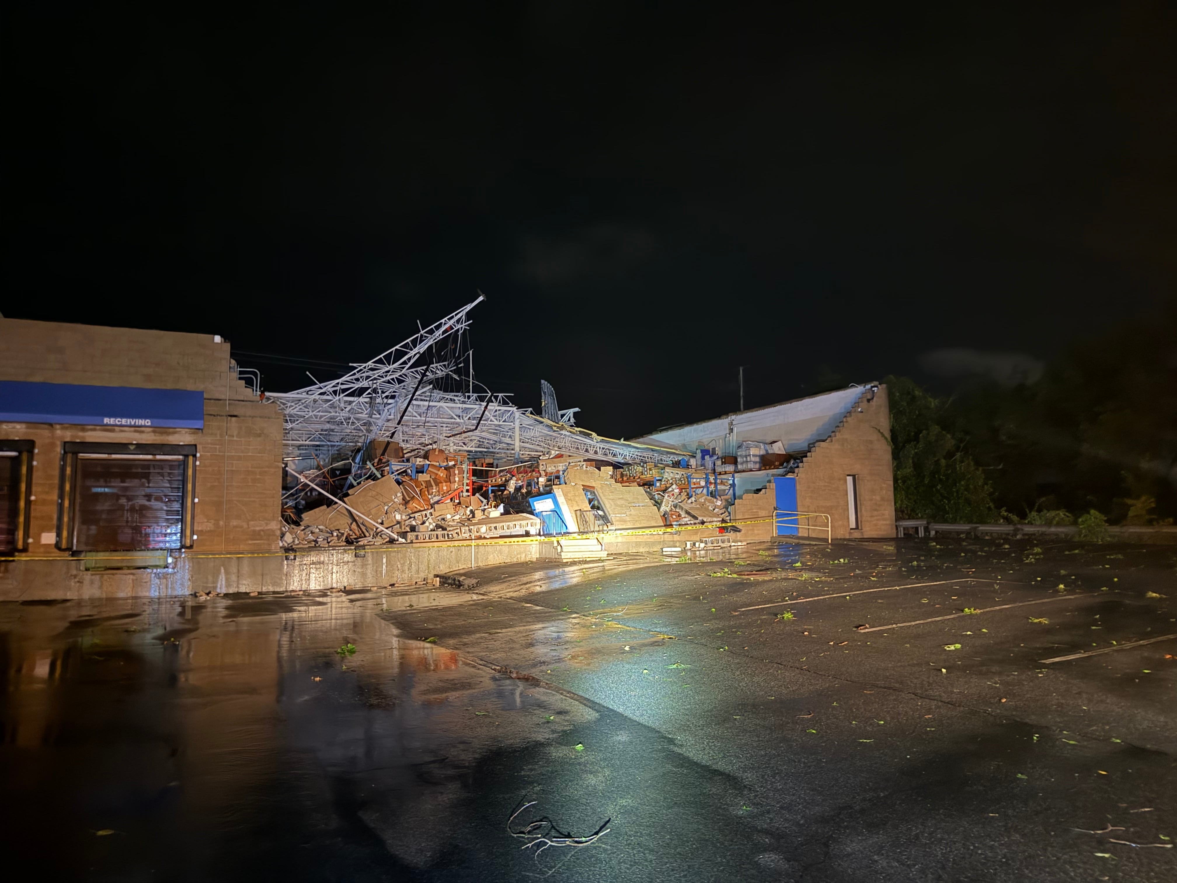 Overnight Storms Cause Partial Building Collapse, Damage Metro-North Tracks in Milford