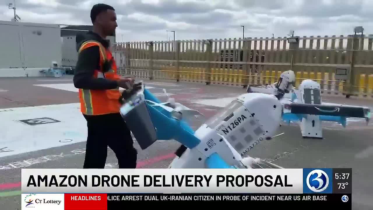 Amazon Seeks Federal Approval for Drone Delivery Service in Connecticut