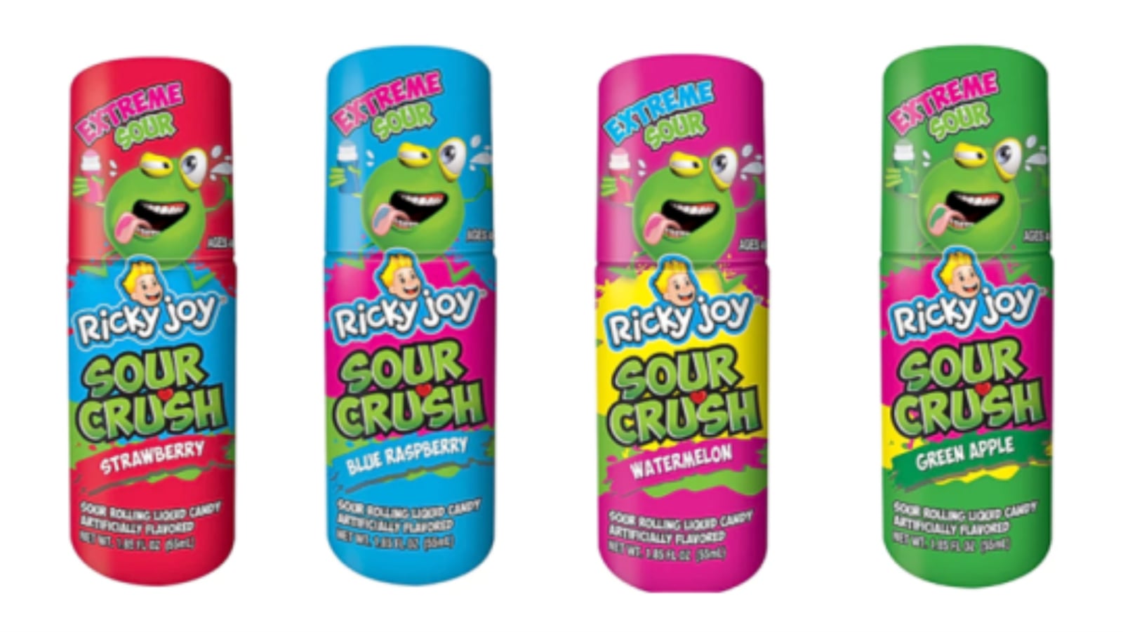 Ricky Joy Recalls Over 2.3 Million Bottles of Sour Crush Candy Due to Choking Hazard