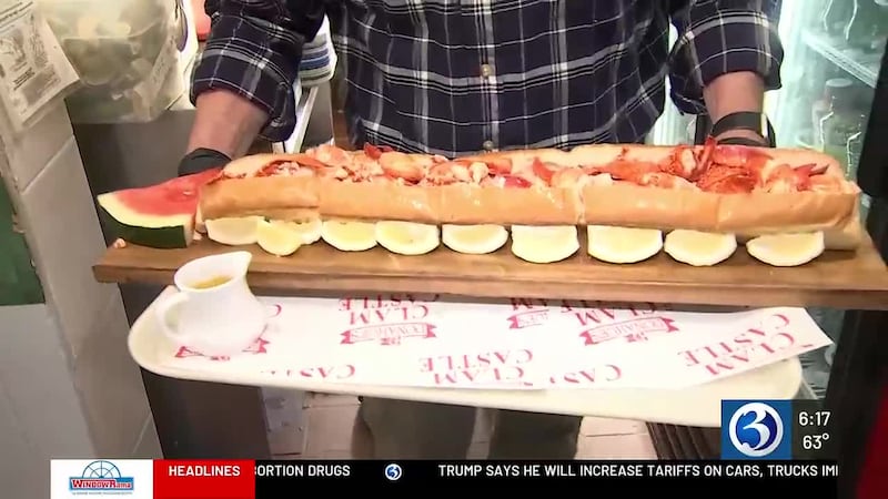 World's largest lobster roll in Madison