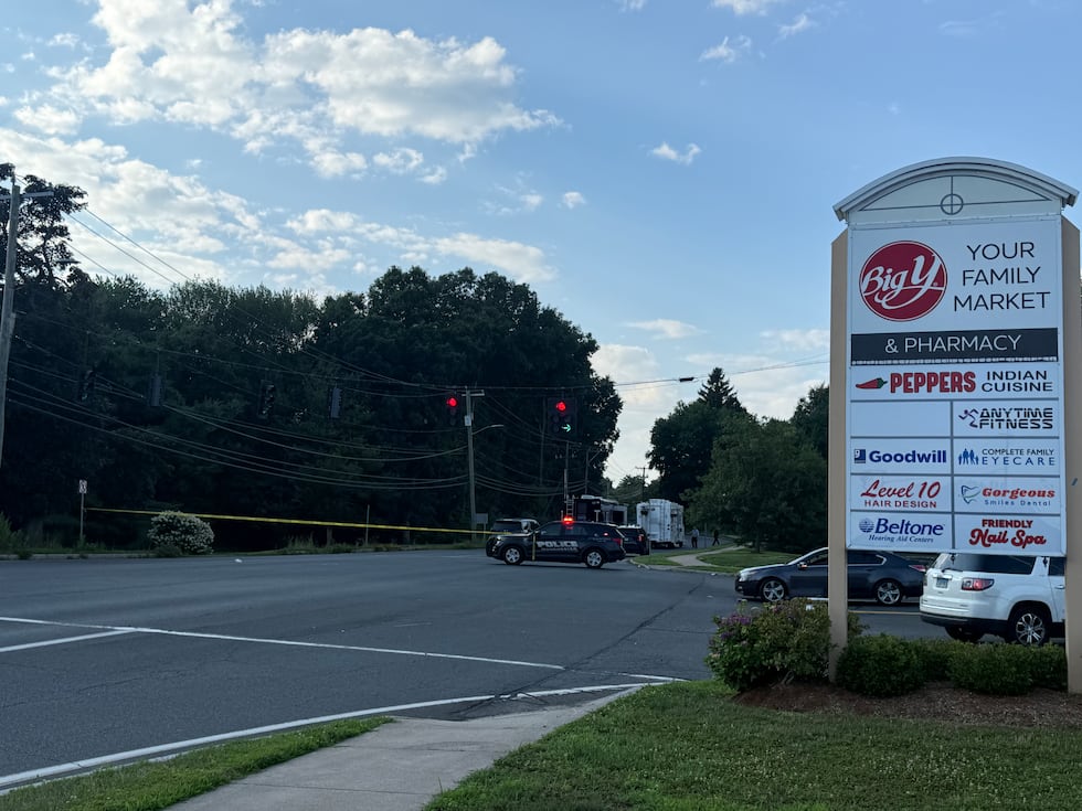 An investigation was underway on Tolland Turnpike near Parker Street in Manchester the morning...