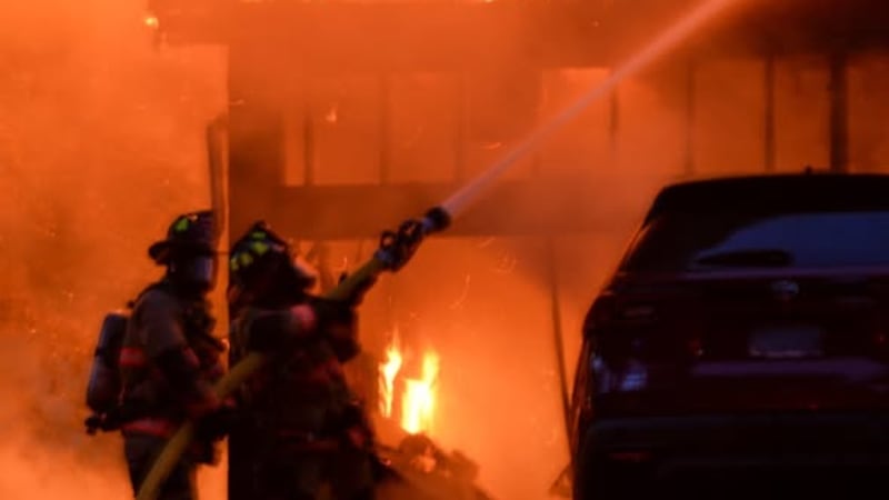 A family was displaced following a house fire in Windsor Locks on Saturday morning.