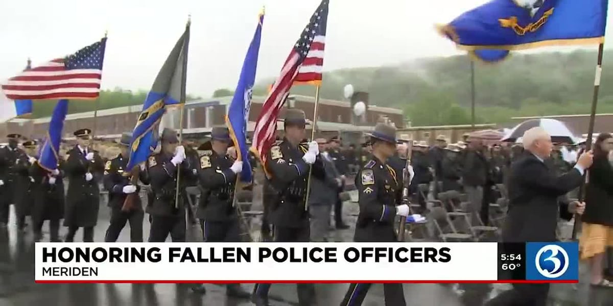 Fallen Police Unit Fallen police officers honored in ceremony