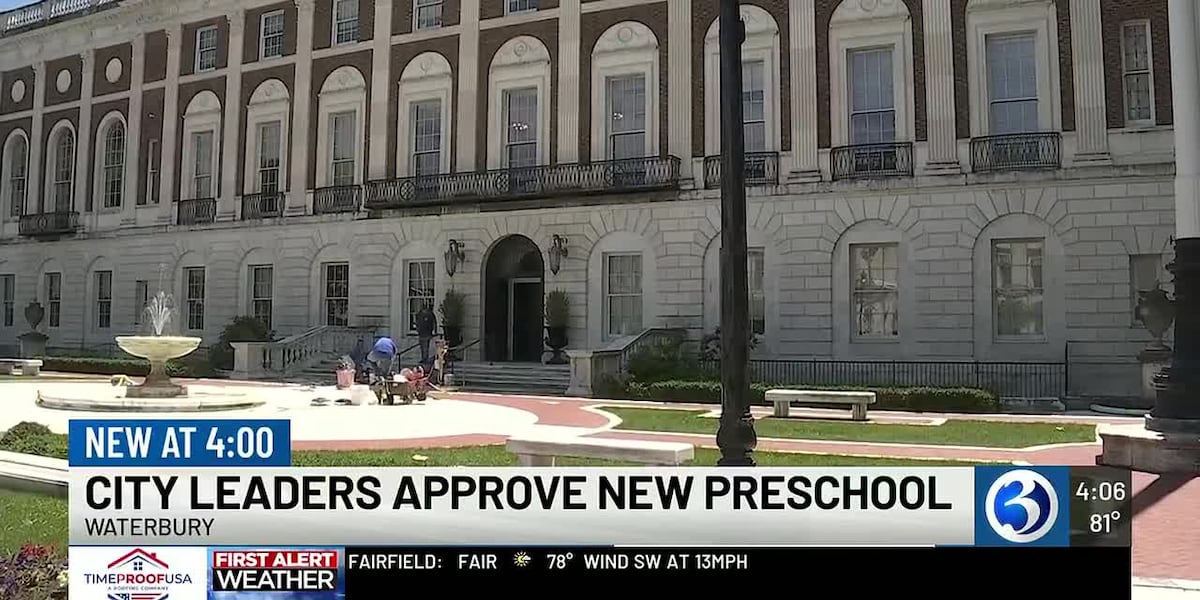 Waterbury approves $100 million preschool for 500 students