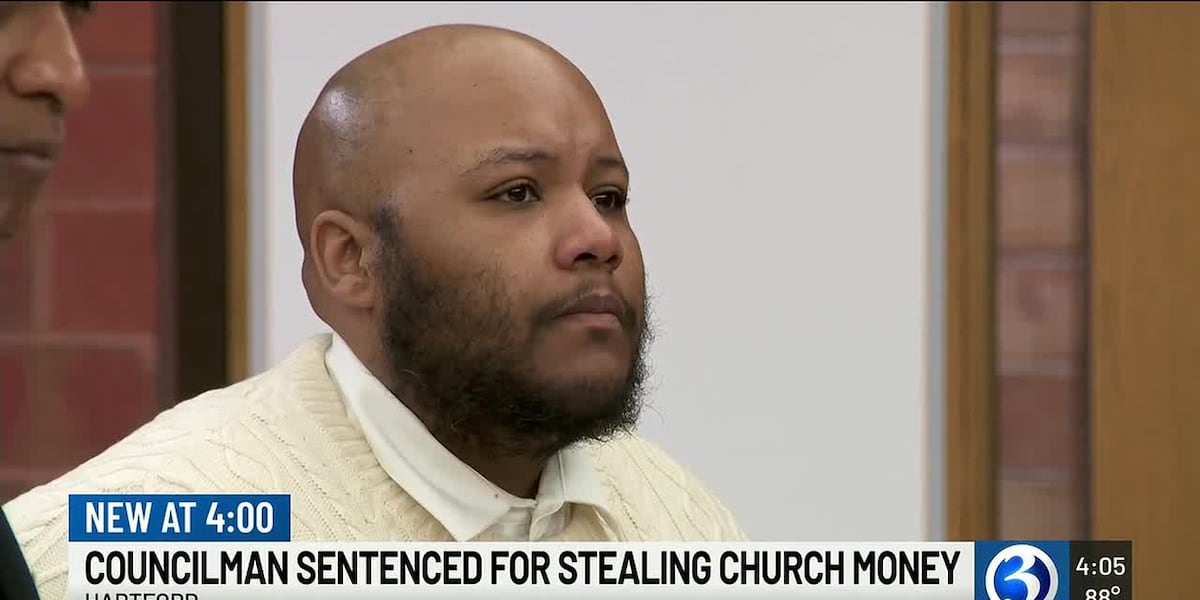 Hartford City Councilman pleads guilty to stealing from church, will he remain on council
