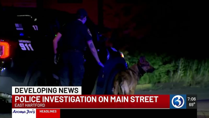 East Hartford shooting scene on Main Street - WFSB
