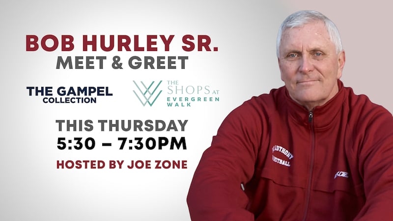 Naismith Memorial Basketball Hall of Fame coach Bob Hurley Senior will appear at The Shops at...