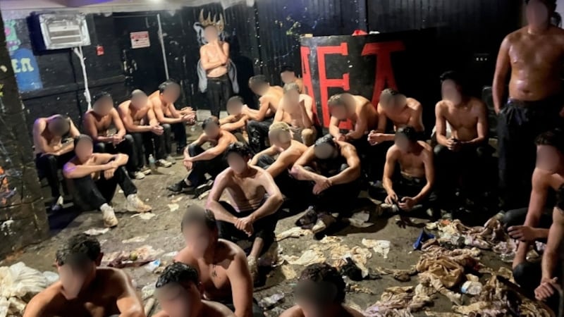 University of Wisconsin- Madison release photo of hazing on campus.