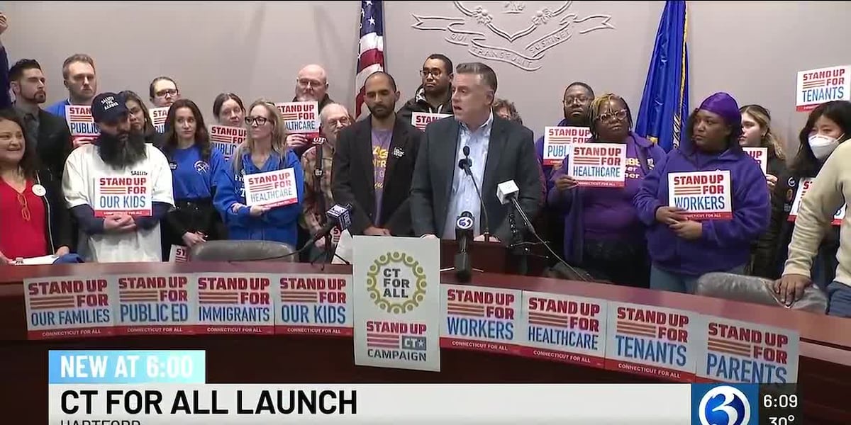 Connecticut coalition launches “Stand Up CT” ahead of legislative session