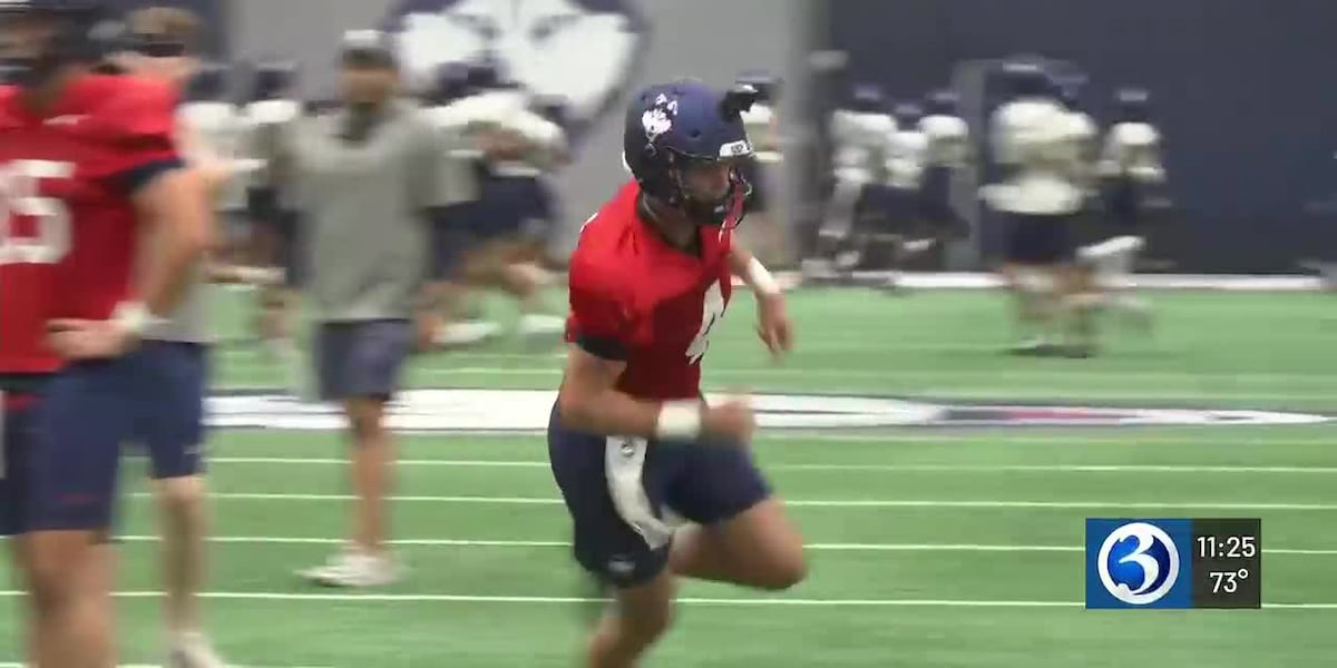 UConn football opens camp with QB battle, nearly 70 new faces on roster