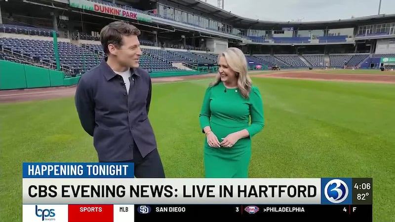 The CBS Evening News will broadcast live from Connecticut’s capital city as the show travels...
