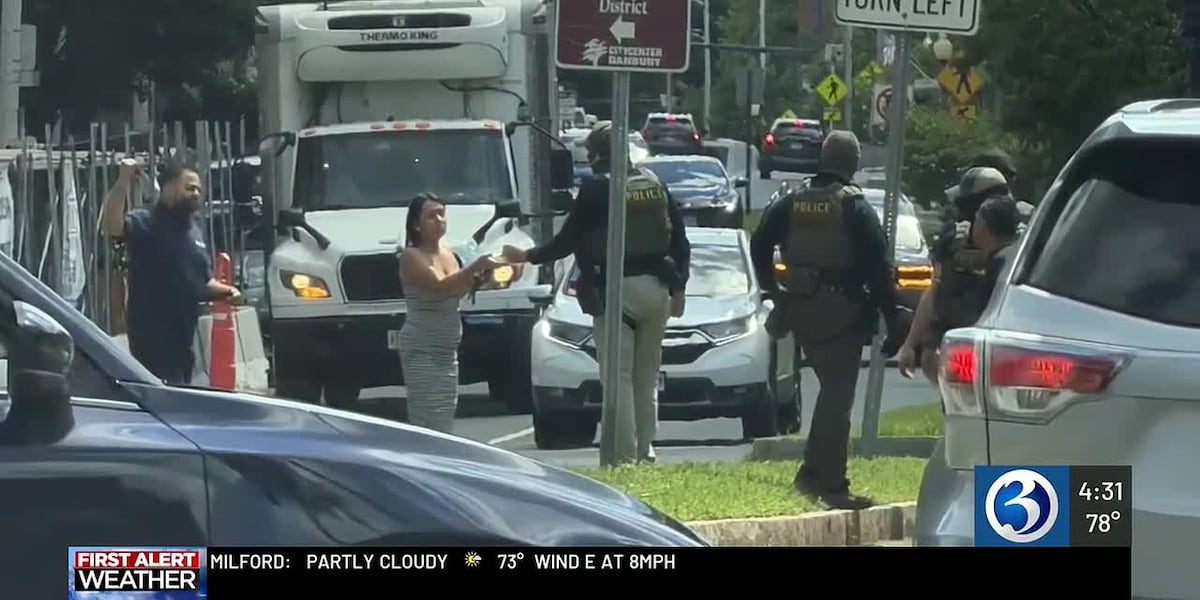 Dozens detained in multi-day ICE sweep across Danbury, families separated