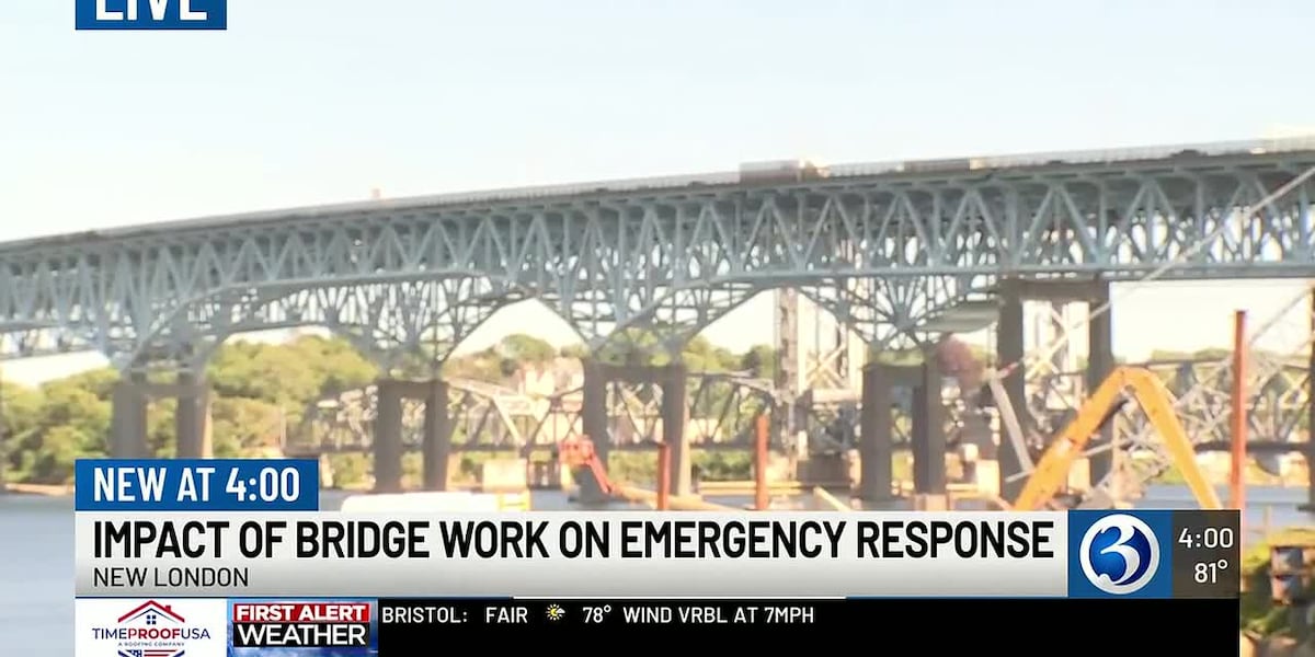 Gold Star Bridge construction prompts ambulance route changes