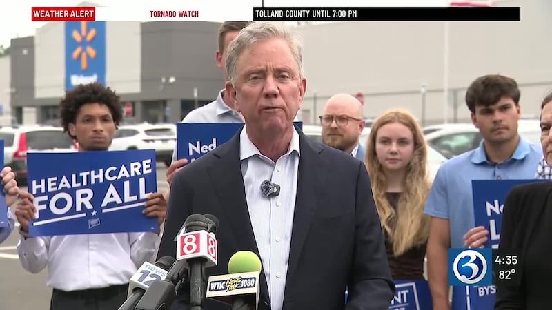 Gov. Ned Lamont wants large companies to pay a tax if their employees have to rely on Medicaid...