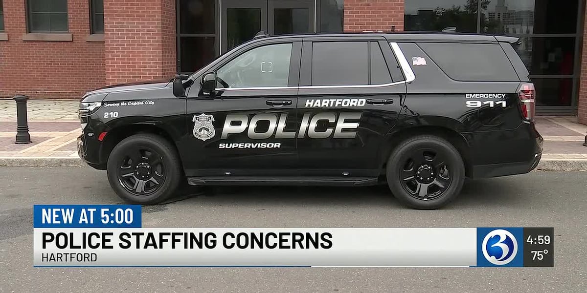 ‘Tipping point': Hartford Police currently facing shortfall of at least 120 officers