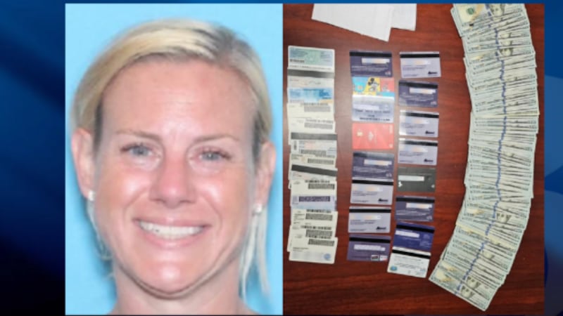 A woman who was reported missing from New Haven last year was arrested in California on bank...