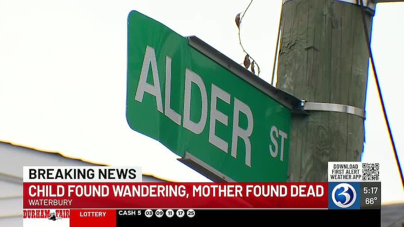 Waterbury mother found dead after 3-year-old child found wandering alone
