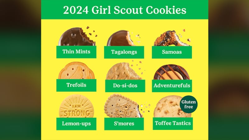 It’s Girl Scout cookie season