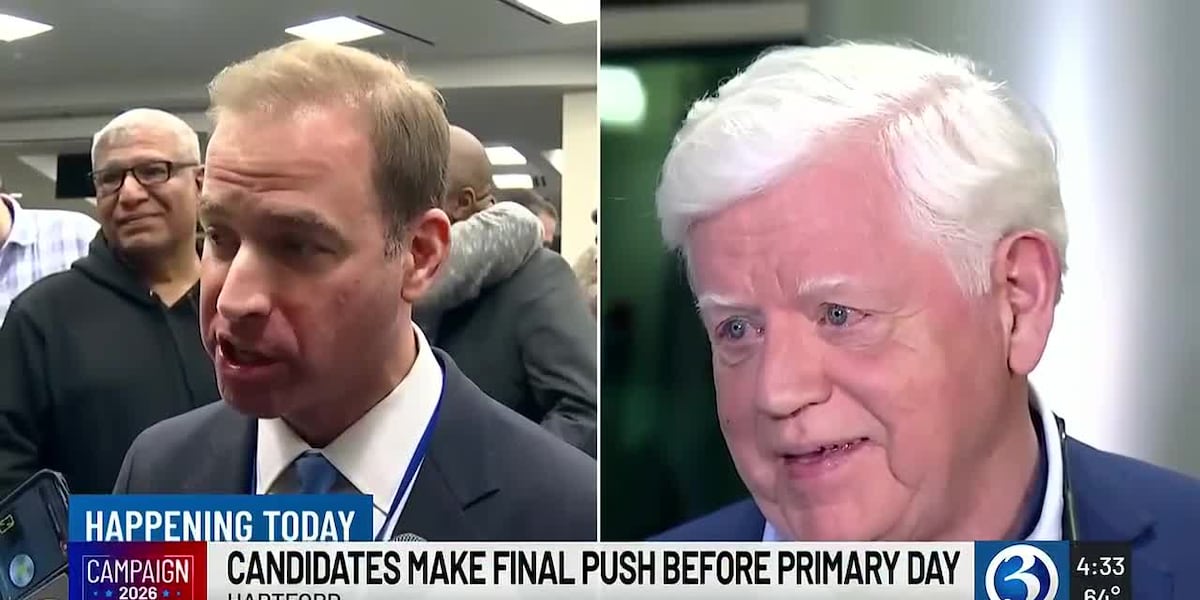 Connecticut primary polls to open Tuesday with competitive races for governor and Congress