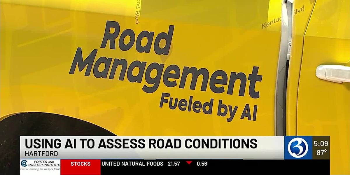 Hartford to implement AI technology aimed at improving road conditions