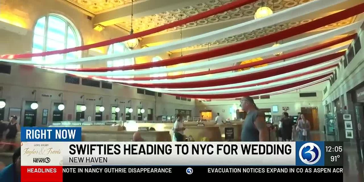 Connecticut Fans Head New York City Taylor Swift Travis Kelce Reportedly Wed Madison Square Garden
