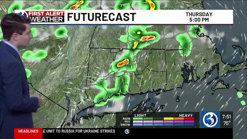 Thursday pop-up showers - WFSB