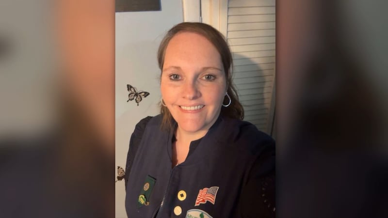 Amy Tatlock, 49, was killed when a tree branch fell on her car during a strong storm. She’s...