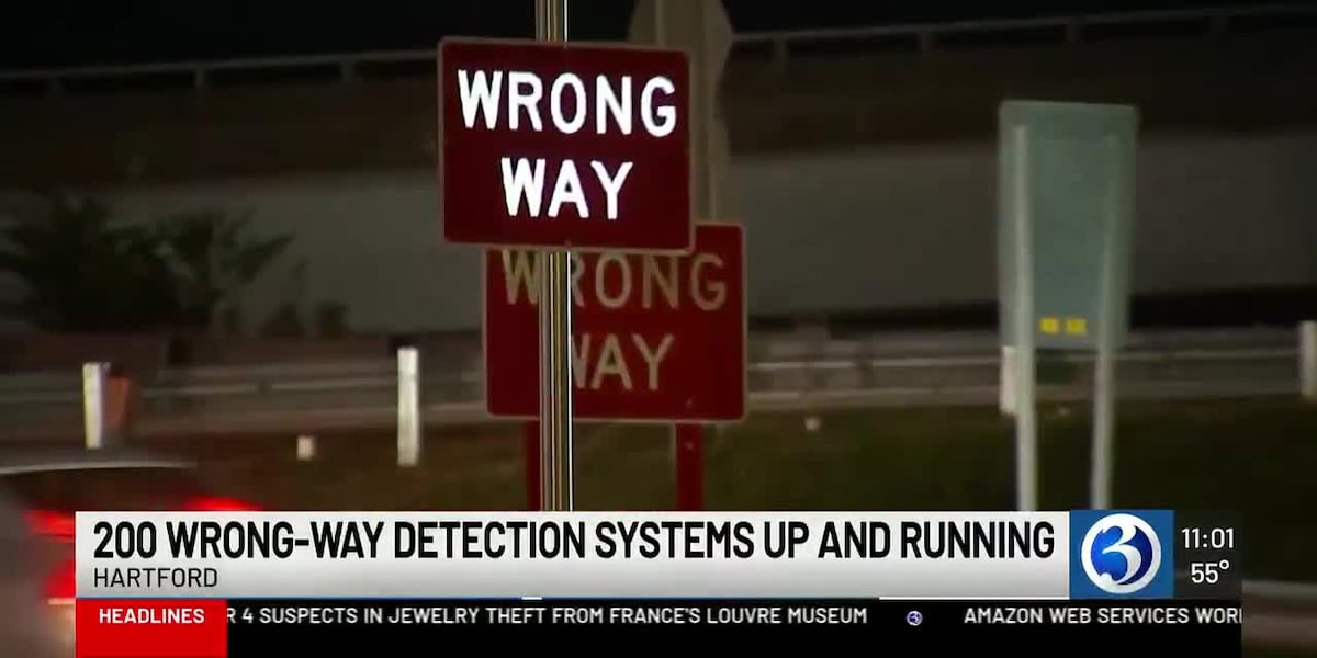 200 wrong way detection systems installed across Connecticut – WFSB