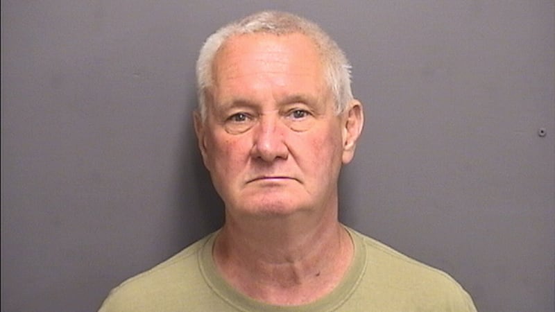 Mark Harrington was arrested after potential child sex abuse material was found on former...