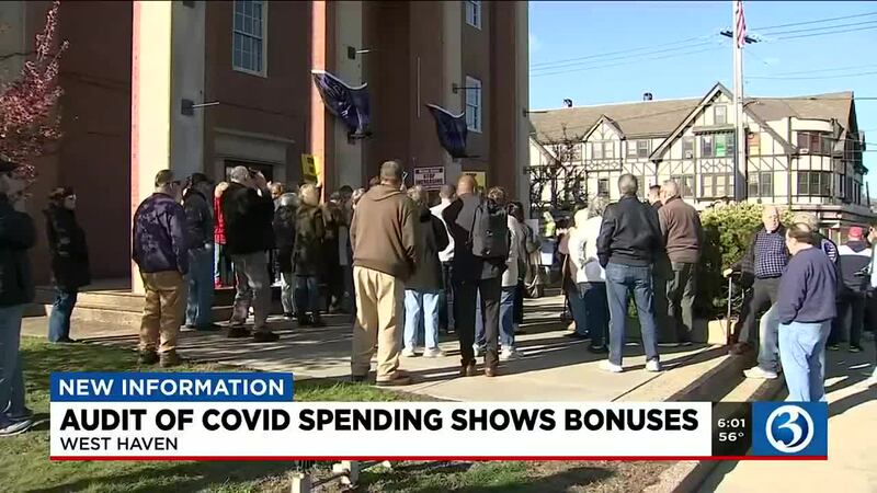 Audit of COVID spending in West Haven shows bonuses