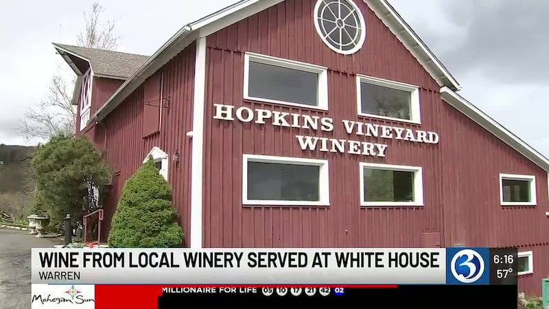 Warren winery selected to be served at White House state dinner