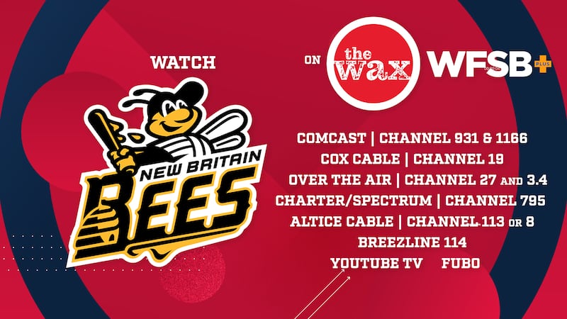New Britain Bees Baseball on The Wax and WFSB+