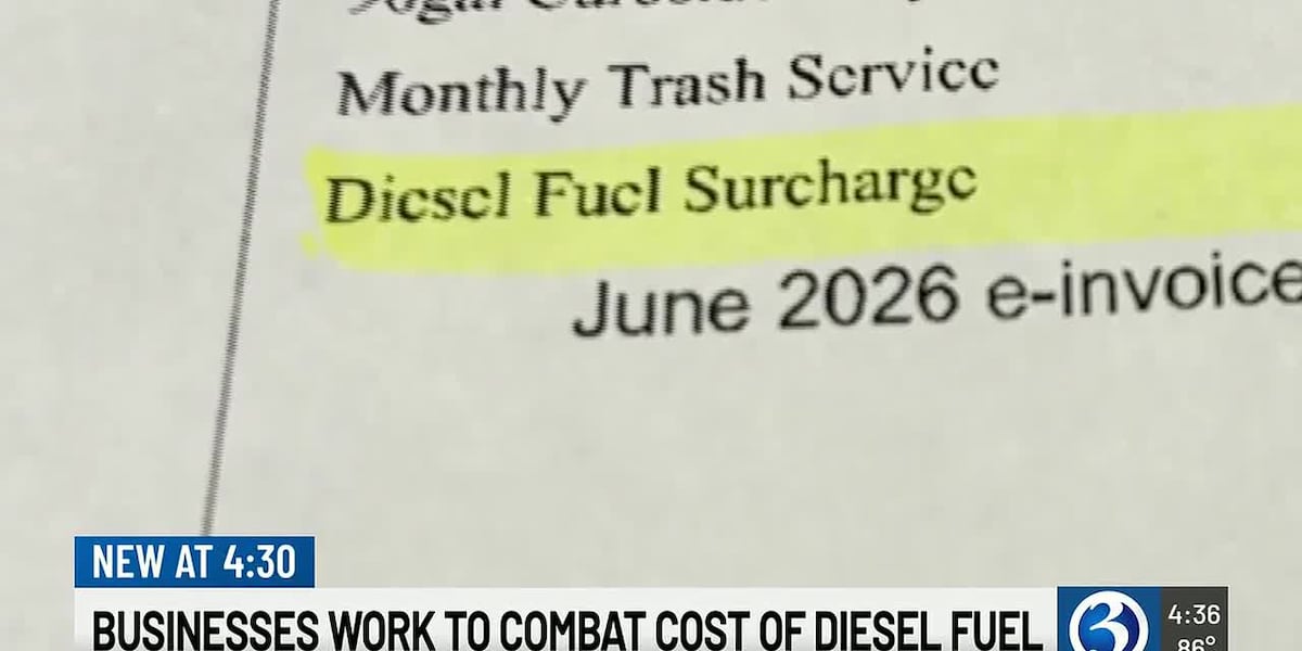 Connecticut businesses add diesel fuel surcharges as prices nearly double