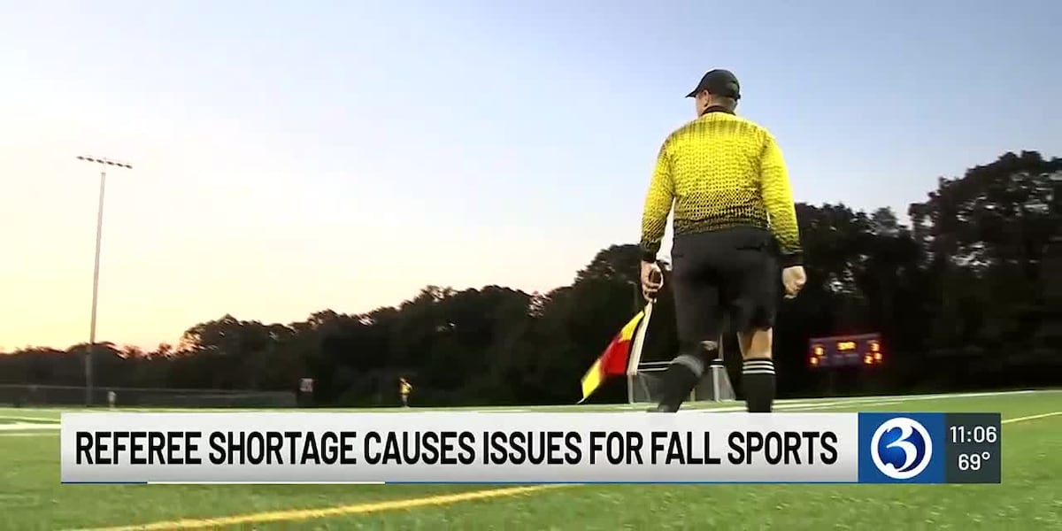 Refs Problems Referee shortage causes problems for fall sports