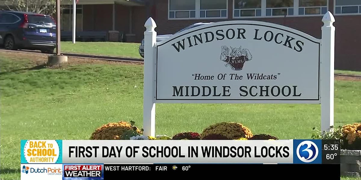 Windsor Locks students head back to school amid budget cuts