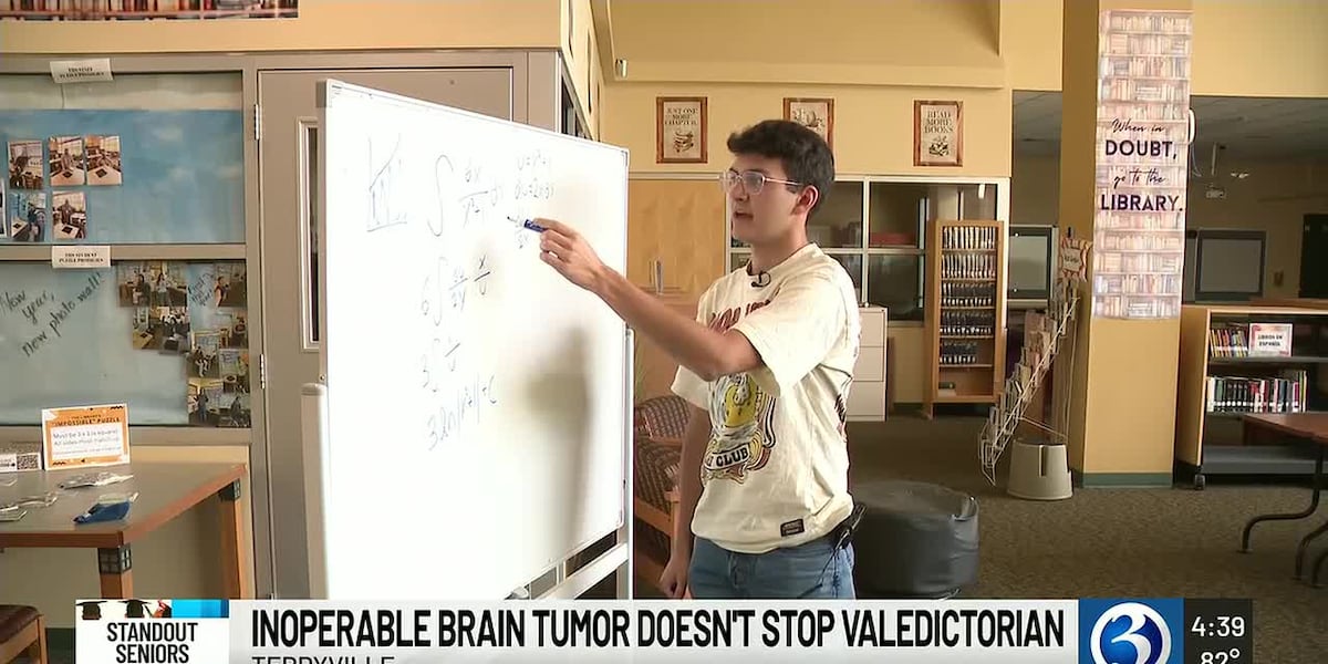 Terryville High School valedictorian overcomes brain tumor to attend Yale