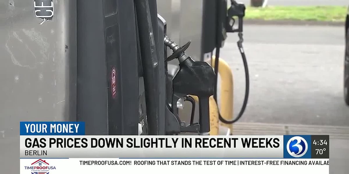 Gas prices drop in Connecticut, but experts say full decline will take months