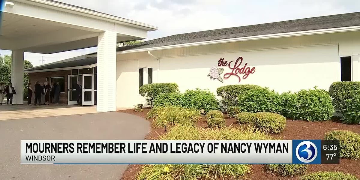 Mourners remember life and legacy of Nancy Wyman