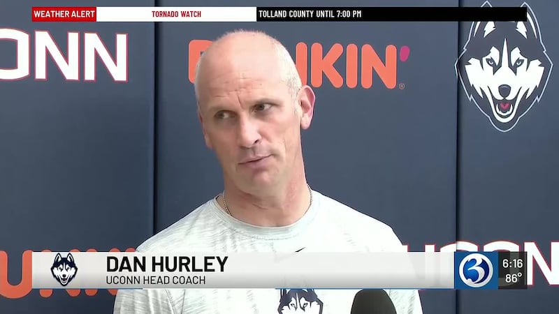 UConn men’s basketball begins summer practice with youngest roster under Hurley