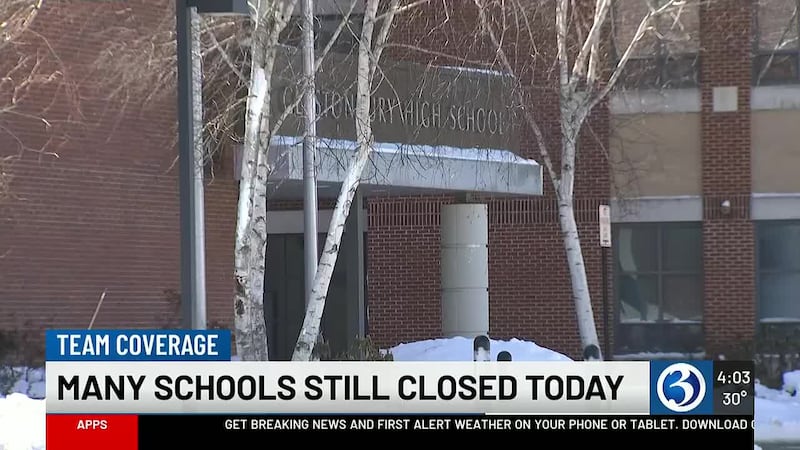 Schools across Connecticut closed again Tuesday following Blizzard Calvin, leaving...
