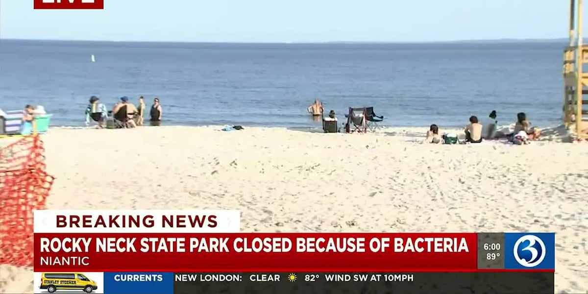 4 state park beaches closed to swimmers today