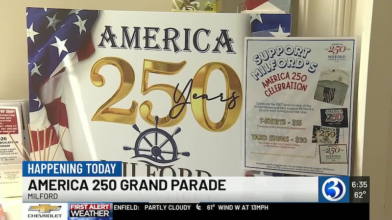 Milford is kicking off a summer-long celebration for America’s 250th birthday with a parade...
