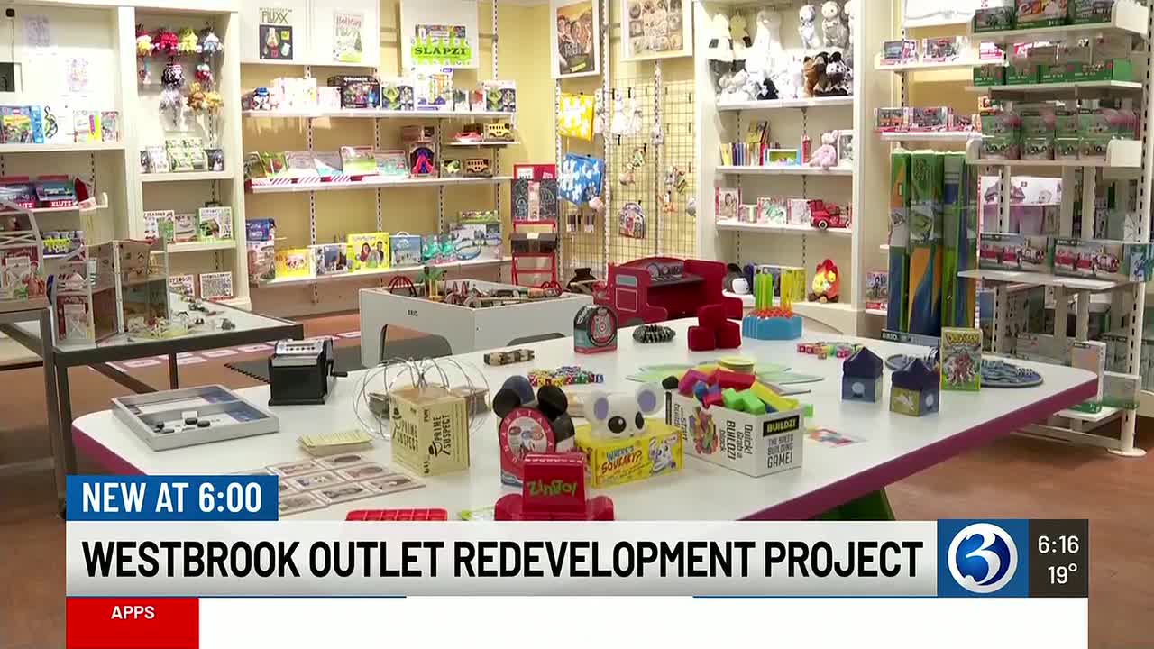 Westbrook Outlets redevelopment faces delays as more stores close
