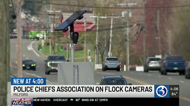 Gov. Ned Lamont is urging cities and towns to stop adding new safety cameras and automated...