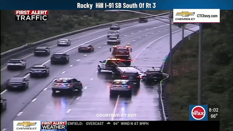 Rocky Hill crash - CT DOT - WFSB