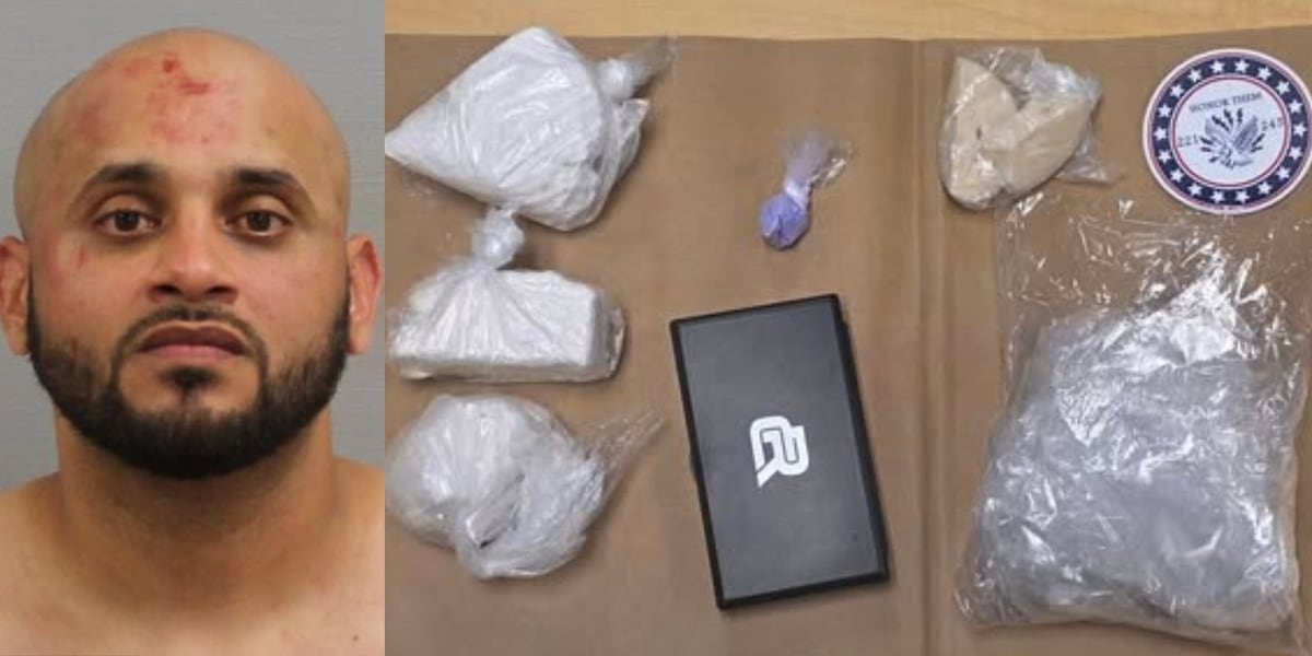 Drug suspect hits Bristol police cruiser as he flees, officers say