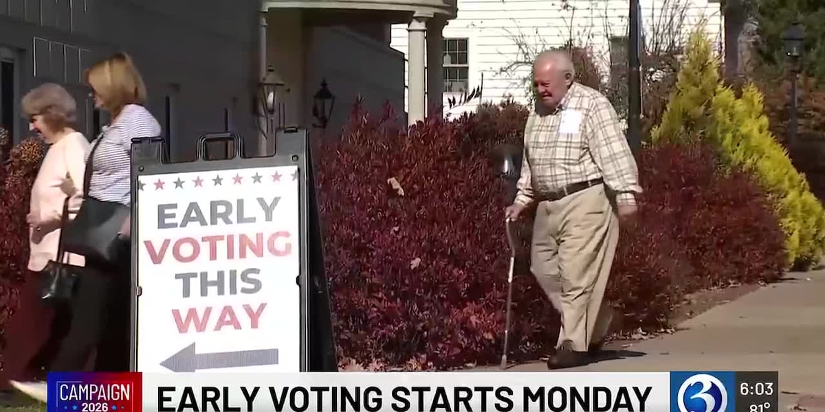 Connecticut early voting begins ahead of August primary election