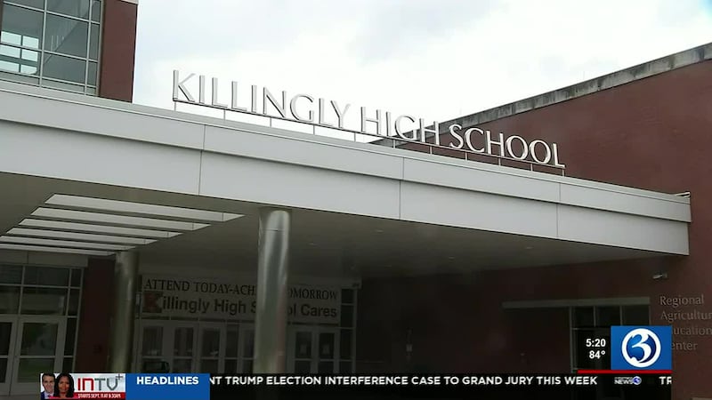 School officials made the decision to close Killingly High School on Thursday. (file)