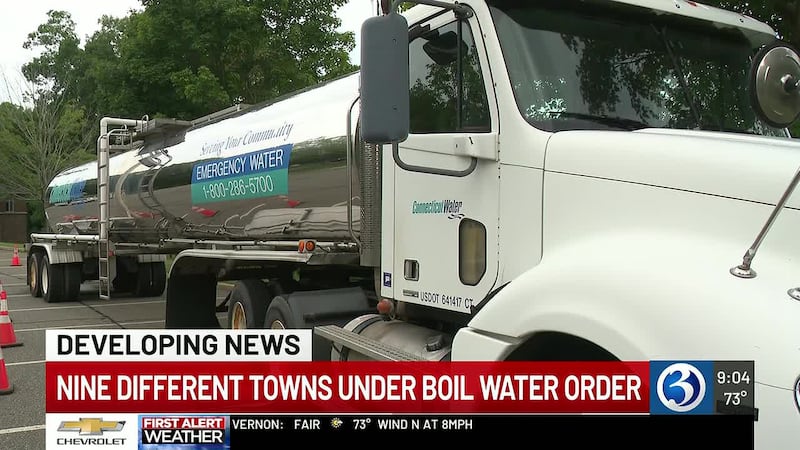 Thousands of Connecticut Water Company customers across nine towns are entering a second day...